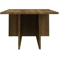vidaXL Couchtisch Braun Eichen-Optik 111,5x50x33 cm Holzwerkstoff