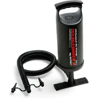Unyqoos DOUBLE QUICK II Handpumpe – bidirektional, 1,7 L pro Hub, wendbarer Schlauch für Saugen und Fördern