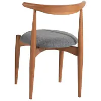 AEA Set Küchenstühle Esszimmerstühle Holzstühle Set 4tlg Stühle Braun