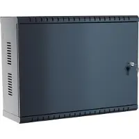Stalflex Netzwerkschrank CCTV DVR 19 Zoll 3HE 180mm Gehäuse für DVR-Recorder