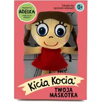 Media Rodzina Maskotka Kicia Kocia Adelka pluszowa w pudełku dla dzieci
