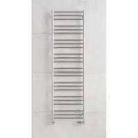 P.M.H. Rohrförmige Badezimmerarmatur PMH Sorano SN6 600 x 1630 mm, gebürsteter Edelstahl SN6S