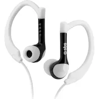 SBS Kopfhörer mit Kabel Stereo In-Ear Runway Sport, 3,5 mm-Klinkenstecker mit Mikrofon und Antworttaste