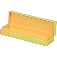 Rhodia 318876C Stiftebox 21x5,5x3cm Kunstleder Anisgrün