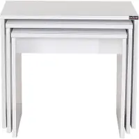 Skye Decor , Shp-103-Pp-1, Couchtisch, Weiß, 100 % MELAMINBESCHICHTETE SPANPLATTEN, 55 x 40 x 47 cm