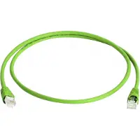 Telegärtner Patchkabel S/FTP, Cat.6A, LSOH, grün, 5 m