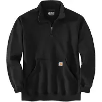 Carhartt Marquette 1/4-Zip Mock-neck Sweatshirt black (BLK) XL REG