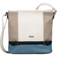 Tom Tailor "Juna" aus soft genarbtem ledrigen Material mit glänzenden Metall-Accessoires