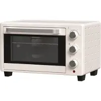 HOMCOM Mini Backofen 21L Pizzaofen Miniofen mit Backblech Grillrost Krümmelblech