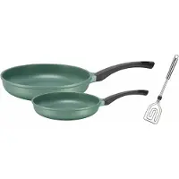 GSW "Rainbow" Aluminiumguss Set, 1x Bratpfanne Ø 20 cm, 1x Bratpfanne Ø 28 cm, 3 Stk. tlg. Induktion
