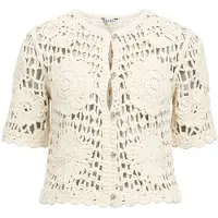 Object Häkel Strickjacke