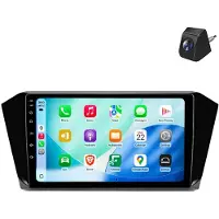 AWESAFE Android Autoradio 10 Zoll 32GB für VW Passat B8 (2014–2019) mit CarPlay & Android Auto Navigation & Bluetooth
