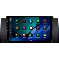 AWESAFE Android Autoradio 9 Zoll 128GB für BMW 5er E39 (1998–2004) mit CarPlay & Android Auto Navigation & Bluetooth