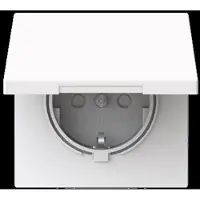 Busch-Jaeger BUSCH JAEGER Steckdose SCHUKO 20 EUKB-44G Safety+