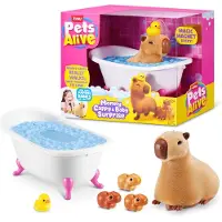 Zuru Pets Alive Mommy Capybara and Baby Surprise, Spielzeug-Capybara, 3 Jahr(e), Interaktiv, Mit Ton