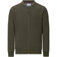 Babista Sweatjacke "Sweatjacke MIGLI", Herren, Gr. 3XL, grün (oliv), Obermaterial: 60% Baumwolle CO. 40% Polyester COOLMAX(R) PES(Coolmax)., Sweatjacken Sweatjacke