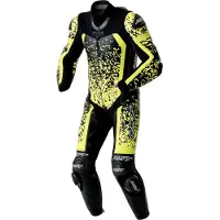 Rst Pro Series D3O Airbag perforierte 1-Teiler Motorrad Lederkombi