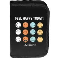Paso Federmäppchen mit Zubehör Smiley SM25LR-P001 –