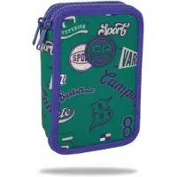 Patio Ausgestattetes Federmäppchen CoolPack - JUMPER 2 - AMERICAN RETRO