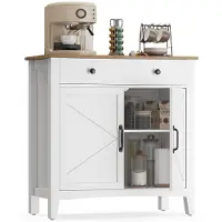 Vasagle Küchenschrank mit Schublade und Türen, Sideboard