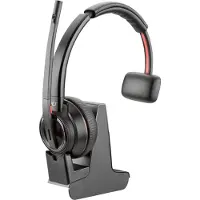 HP Poly Savi 8210 UC DECT 1880-1900 Mhz USB-A-Headset, Kabelgebunden, Anrufe/Musik, 20 - 20000 Hz, 115 g, Kopfhörer, Schwarz