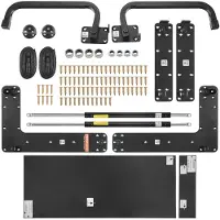 Vevor Schrankbettfedern Mechanismus 1525 x 2090 x 1550 mm, Murphy-Bett-Bausatz, Deluxe, DIY-Bausatz mechanische Hardware für Wandbetten, pneumatische Hebel-Bettstütze, Klappschrank-Wandbett
