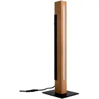 Deko-light LED-Tischleuchte Madera aus Eichenholz, dimmbar