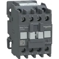 Schneider Electric Easy TeSys Control AC-3 Leistungsschütz, 12 A, 3-polig (1 Schließer), Spule 230 V, 50/60 Hz LC1E1210P7