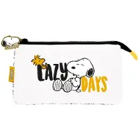 Snoopy Lazy Days triple Federmappe