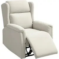 HOMCOM Relaxsessel, Fernsehsessel mit Liegefunktion, TV-Sessel mit Taschenfeder