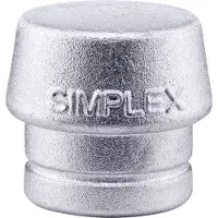 HALDER Silber Weicher Metall-ersatzmundstück Simplex 50 Mm