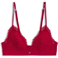 BOSS Bralette "BLOSSOM" Premium Spitzen-Bralette mit plissiertem Mesh