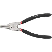 YATO YT-2145, Sicherungsringzange, PVC, Schwarz, 200 mm
