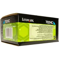 Lexmark 702HC, 3000 Seiten, Cyan, 1 Stück(e)