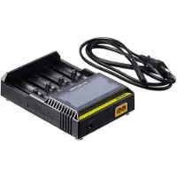 Nitecore Digicharger D4 Ladegerät, fÃ1/4r bis zu 4 Akkus