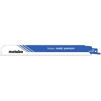 Metabo Säbelsägeblätter heavy metal premium 225 x 1,1 mm, 2,5+3,2 mm / 8+10 TPI - 2 Stück - 628269000