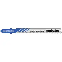 Metabo Stichsägeblätter metal premium 66 mm, progressiv, BiM, mit Eintauchspitze - 5 Stück - 623929000
