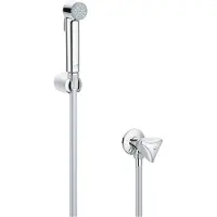 GROHE HB Tempesta -F Trigger Spray 30 m Brauseh + Absperrventil, 1250mm, chr