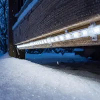 Esotec Solar LED-Streifen LED-Stripe für außen 5 Meter 300 LEDs kaltweiß 102711