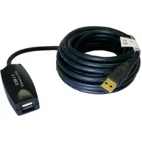 EXSYS USB 2.0 Extension cable 5m, USB A, USB A, männlich/weiblich, 480 Mbit/Sek, 5 m, 150 g