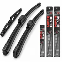 DSY Scheibenwischer Vorne + Hinten Set für Fiat 500X 2016-2022