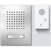 Siedle Audio-Set Classic CLAB 850-1 Edelstahl Weiß Set