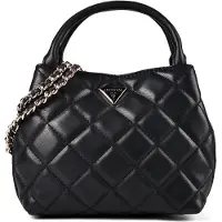 GUESS HWQG2456710 JULIET MINI SATCHEL Woman black