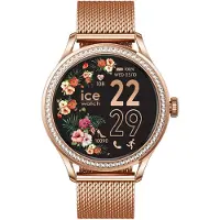 Ice Watch Smartwatch , rosa (roségoldfarben, roségoldfarben), Smartwatches, Damen, Smartwatch, Armbanduhr, Damenuhr, Edelstahlarmband, Bluetooth, digital