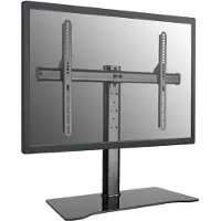 Equip 32"-55” TV-Tischfußhalterung, 81,3 cm (32"), 139,7 cm (55"), 40 kg, 600 x 400 mm, Glas, Metall, Schwarz