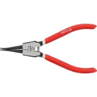 YATO YT-2136, Sicherungsringzange, PVC, Rot, 180 mm