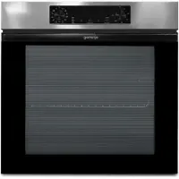 Gorenje Backofen-Set "Pacific Backofen-Set Basic 2021", Energieeffizienz: A, silber (edelstahlfarben), Herdsets, Pizzafunktion mit 300 C – perfekt für Pizza, Focaccia und mehr, Backofen-Set, Topseller