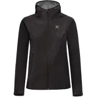 Montura Shelter Jacket Woman - wasserdichte, leichte Damenjacke für Outdoor, Farbe:90-BLACK, Größe:XL