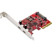 Renkforce RF-4599664 2 Port USB 3.1 Gen 2 Controllerkarte USB-C (USB 3.1 Gen 2) PCIe