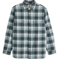 Levi's für Herren. 19573-0310 Blaues Jackson-Hemd (XL), Lässig, Baumwolle, Langarm
